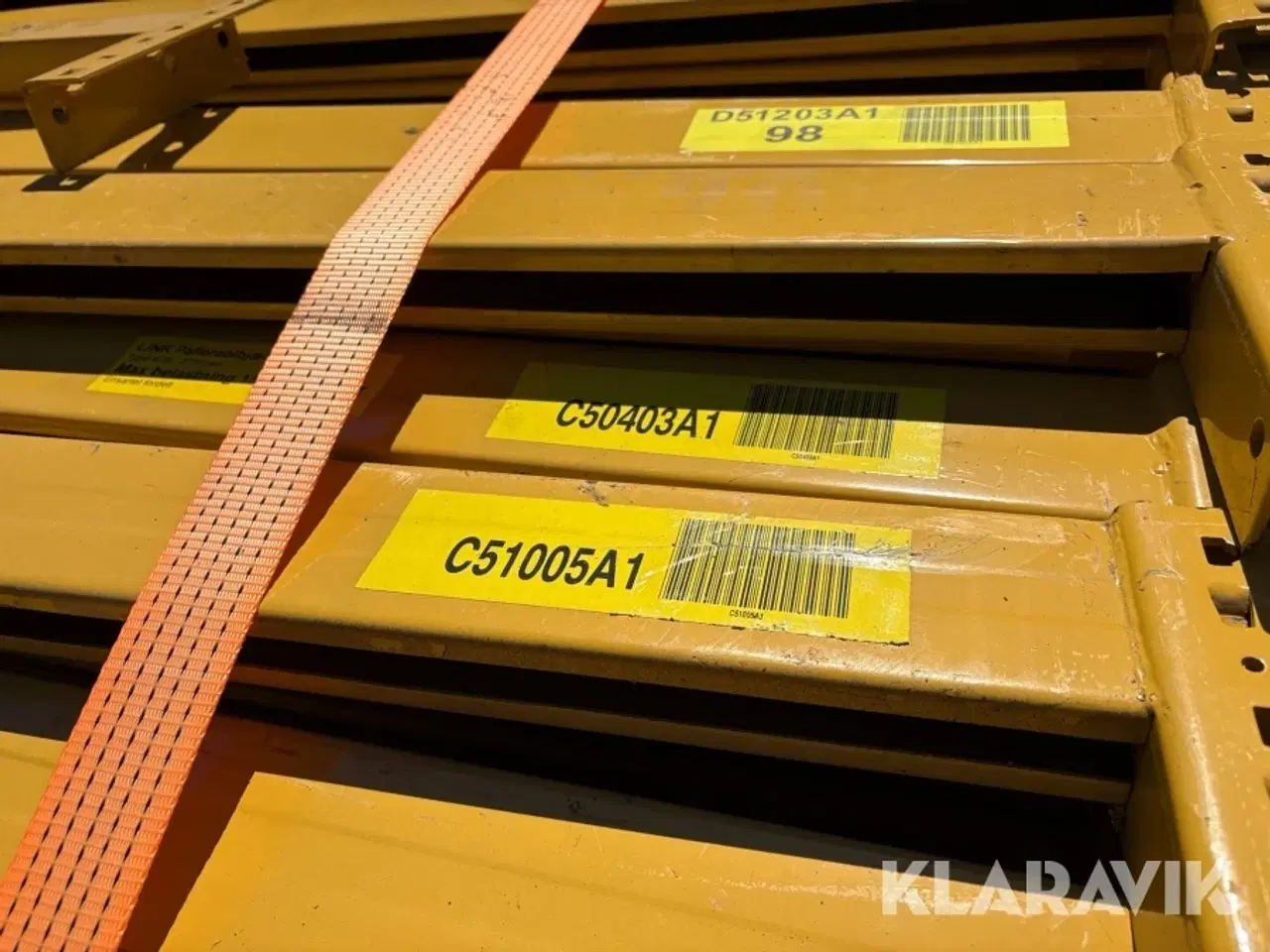 Billede 9 - Pallereol 50 gavle 230 tværbjælker