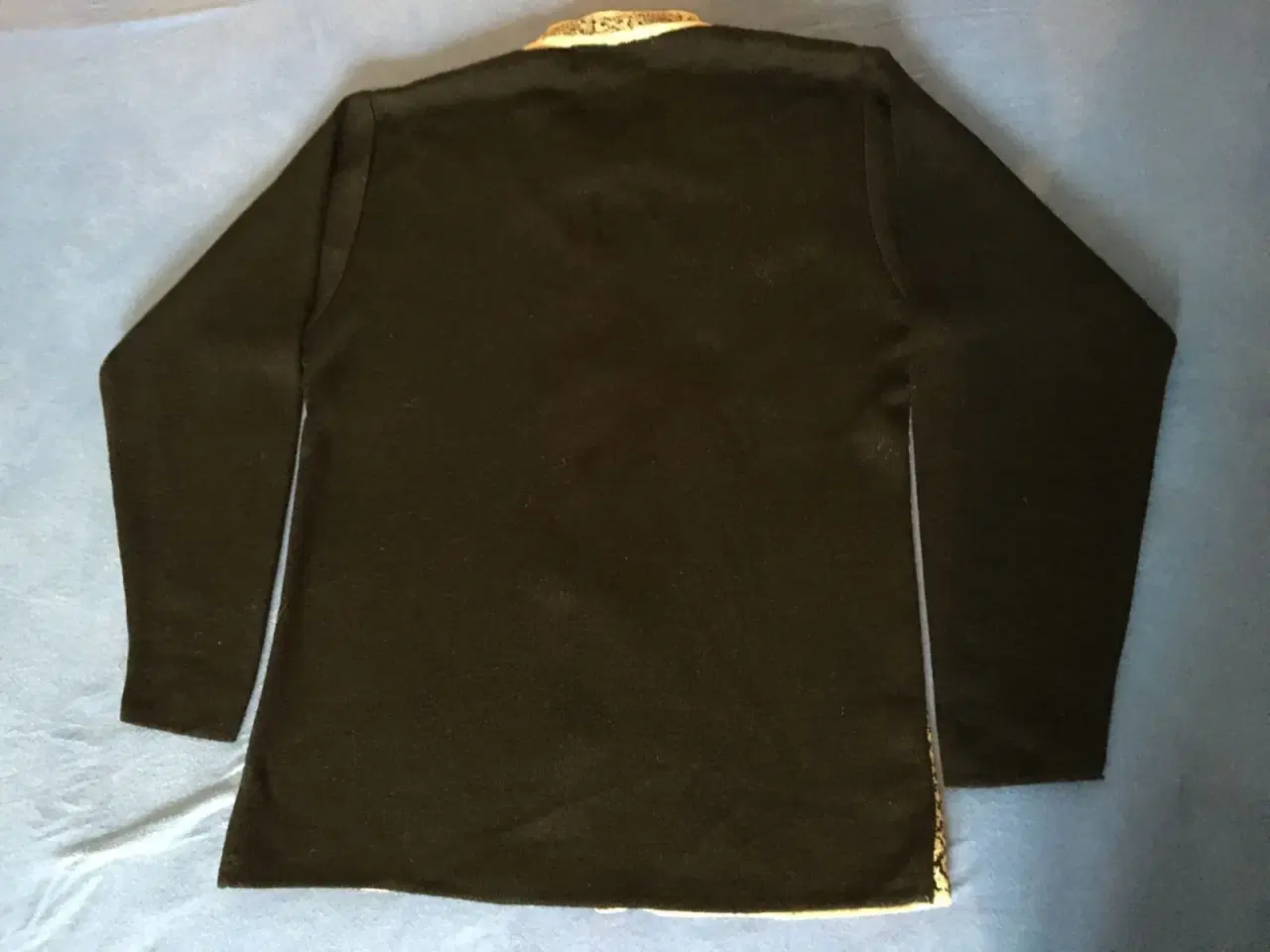 Billede 3 - Ubrugt sort og cremefarvet cardigan 