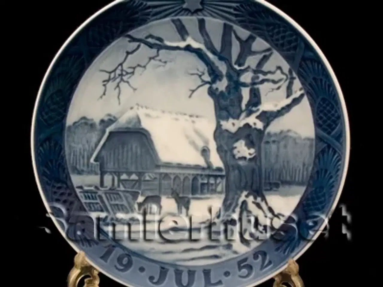 Billede 1 - Kongelig juleplatte, 1952