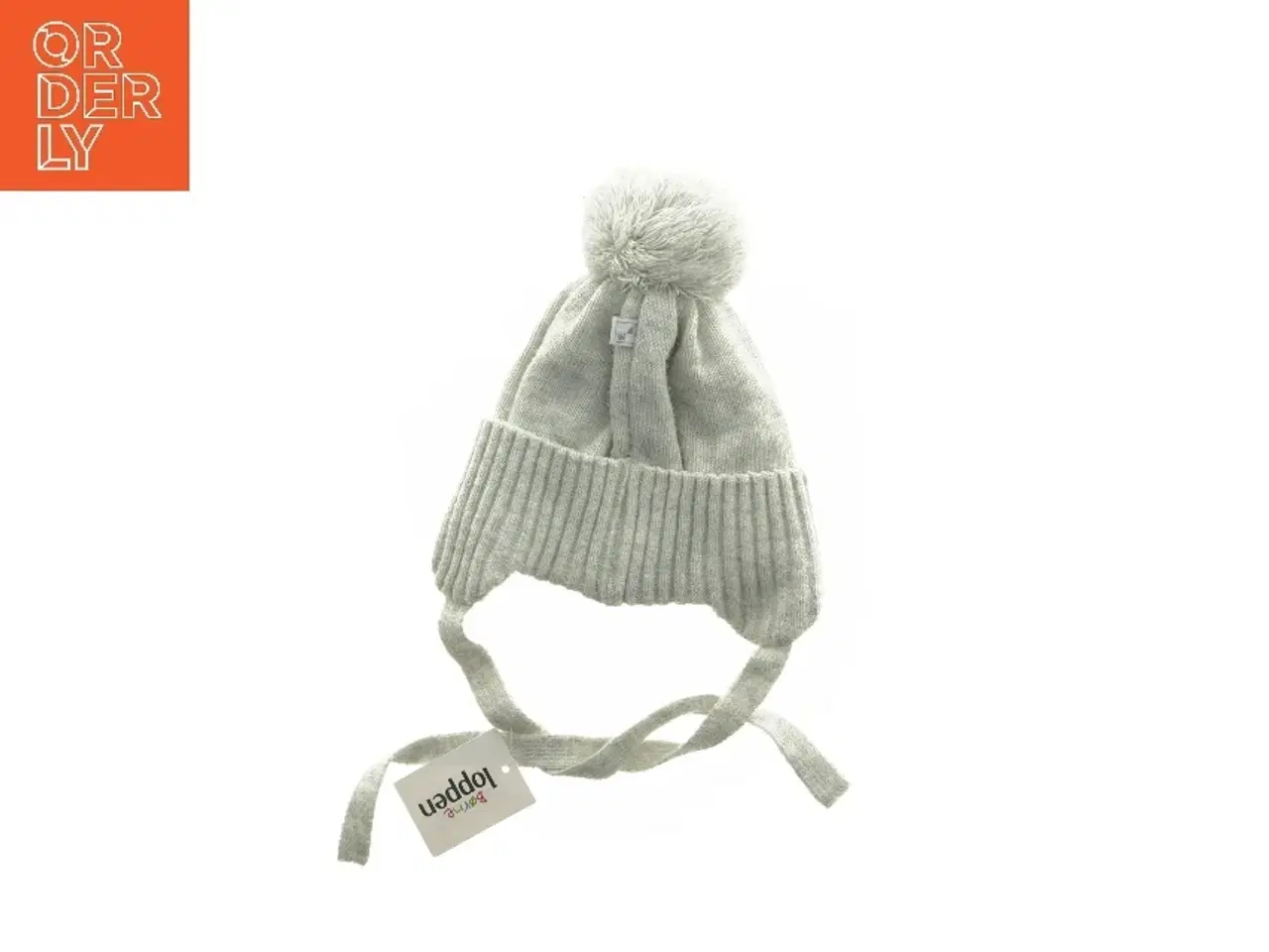 Billede 6 - Hue med øreklapper og pompon (str. 3-6 måneder)