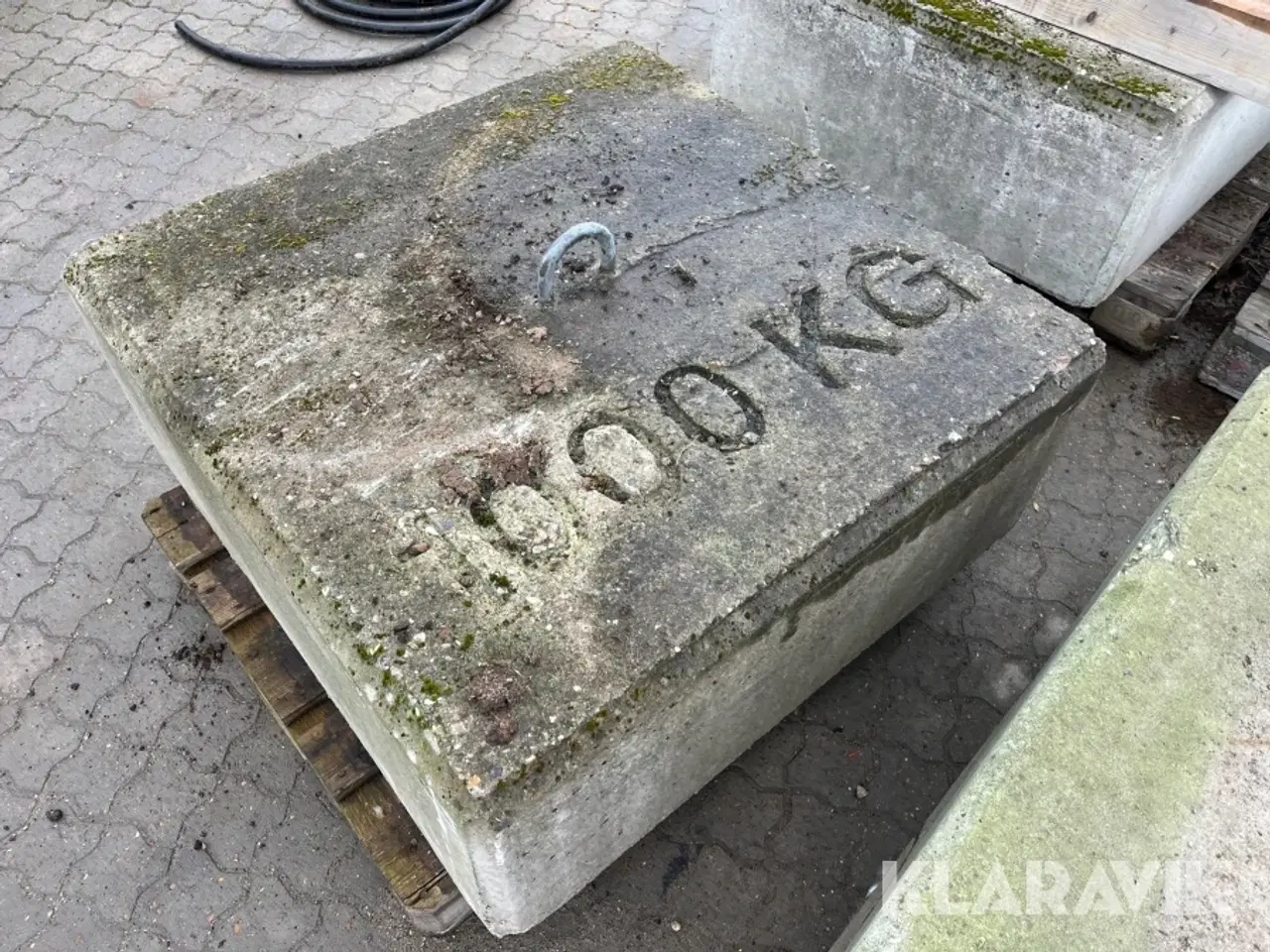 Billede 3 - Vægtklods 1000 kg 6 styk