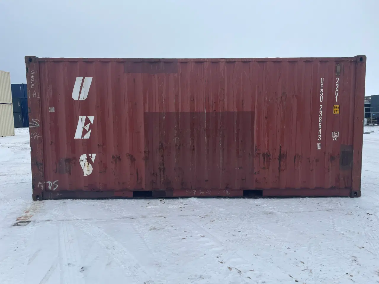 Billede 3 - 20 fods Container - ID: UESU 238643-6