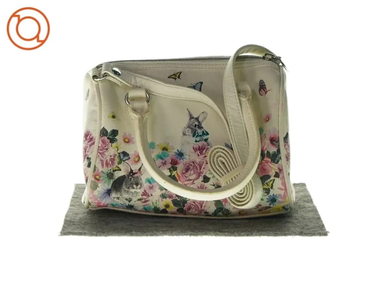 Billede 1 - Taske med print (str. 20 x 11 x 15cm)