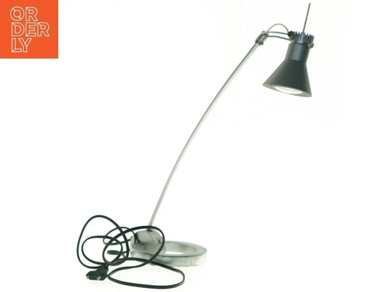 Billede 3 - Arkitektlampe (str. 52 cm. 14 cm i diameter. 170 cm ledning)