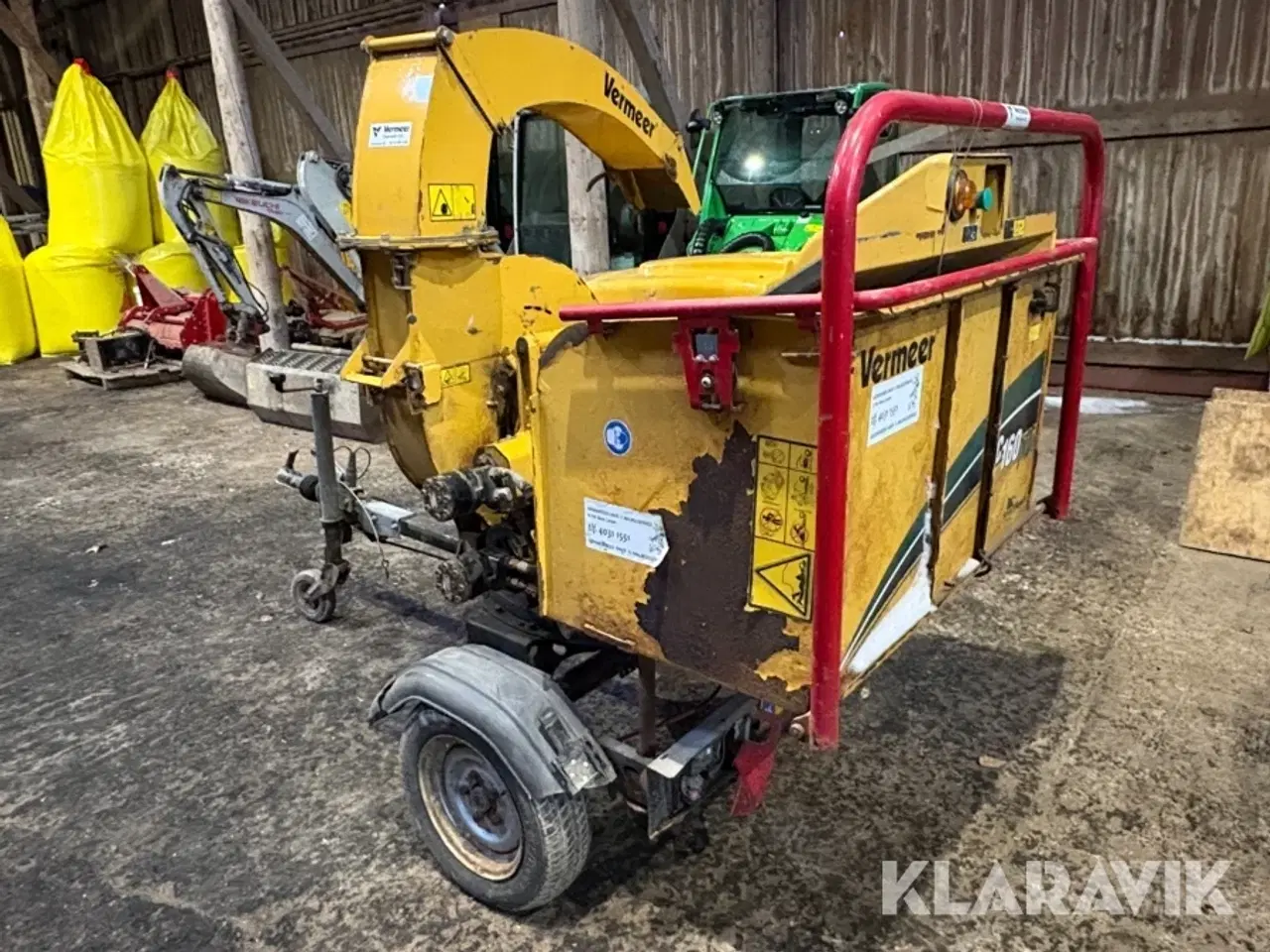 Billede 4 - Flishugger med drejbar skammel Vermeer BC160XL