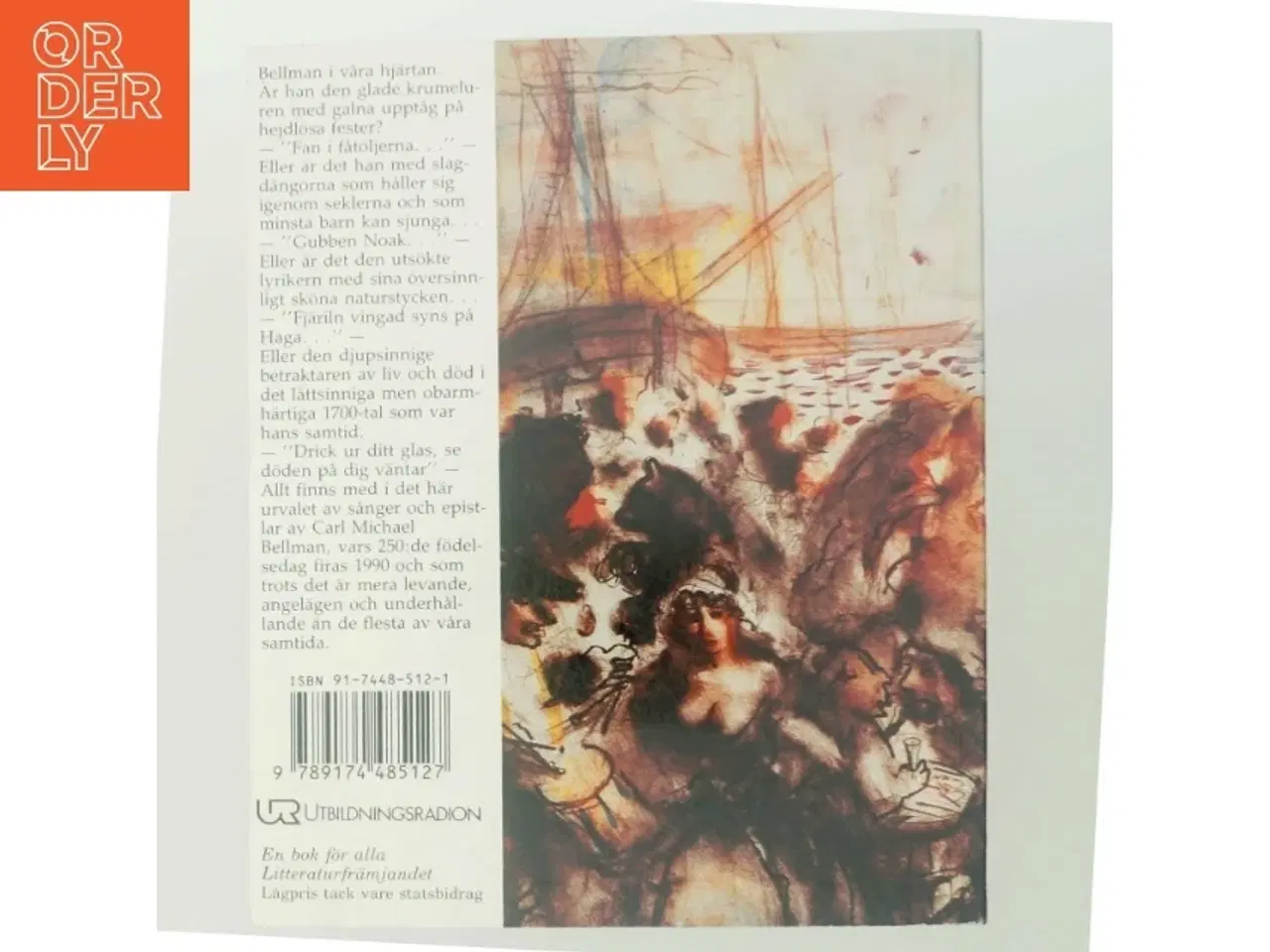 Billede 3 - Bellman : en antologi (Bog)