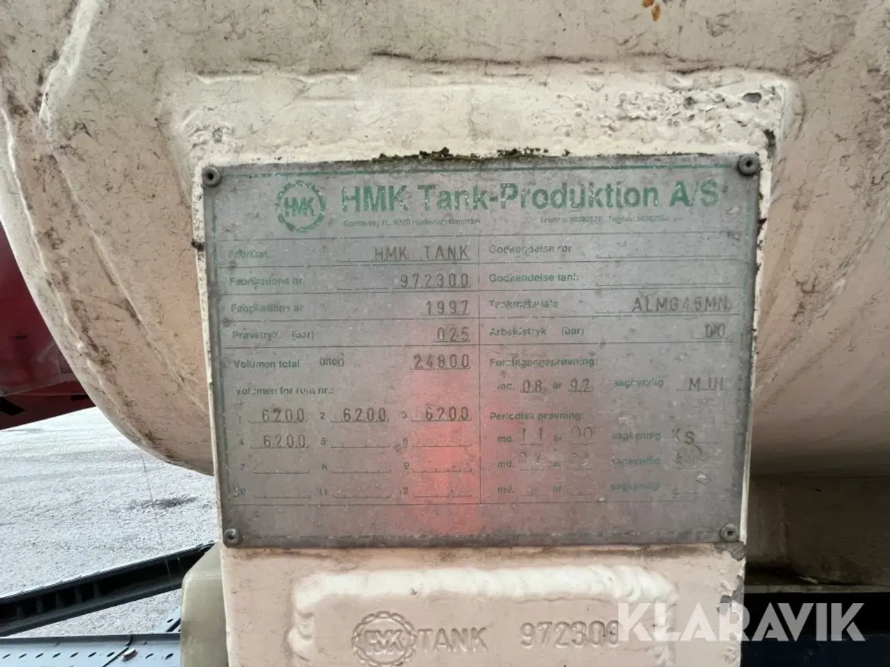 Billede 6 - Tankvogn HMK TANK-PRODUKTION
