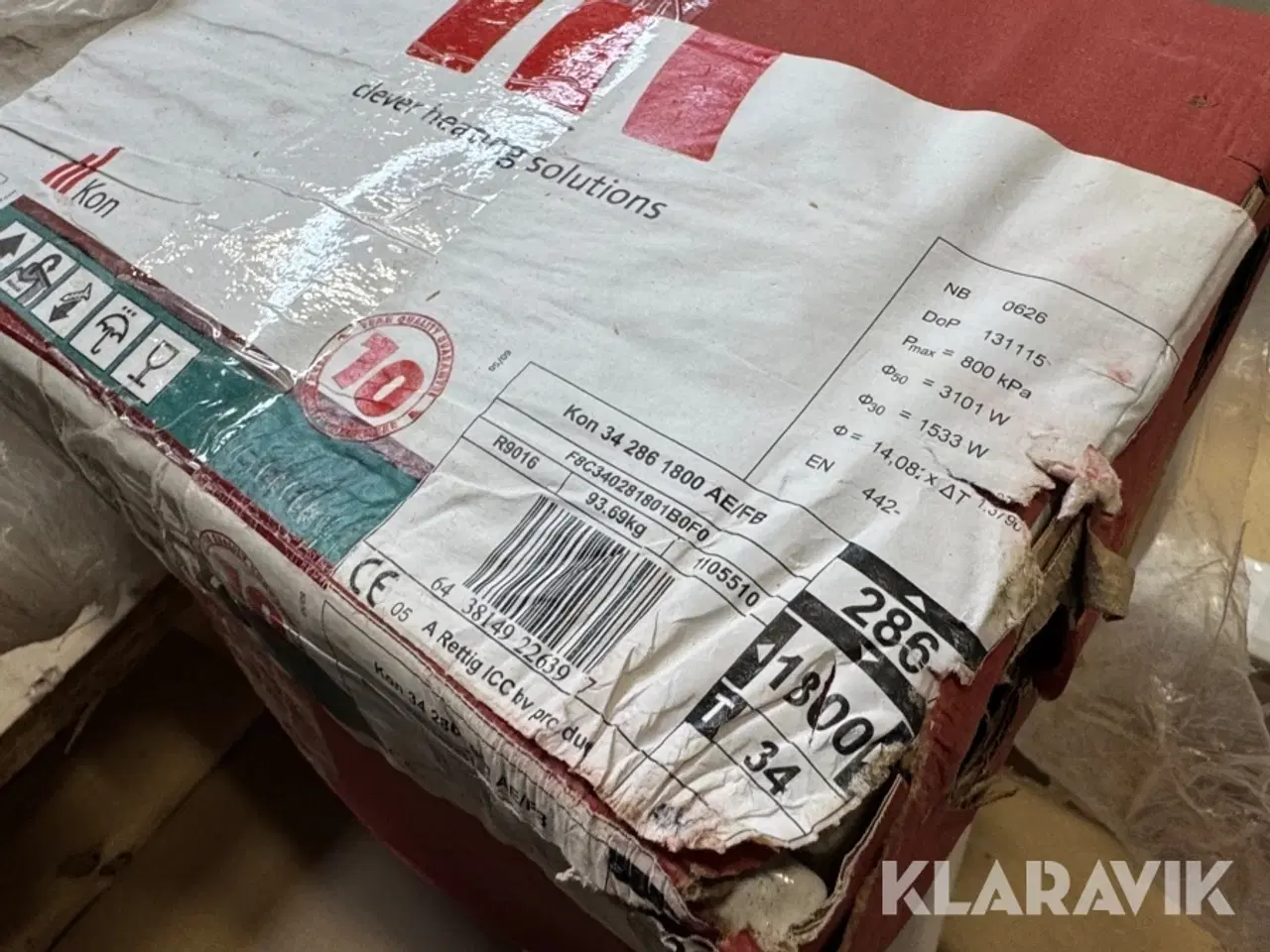 Billede 9 - Radiatorer og konvektor 3 styks og riste