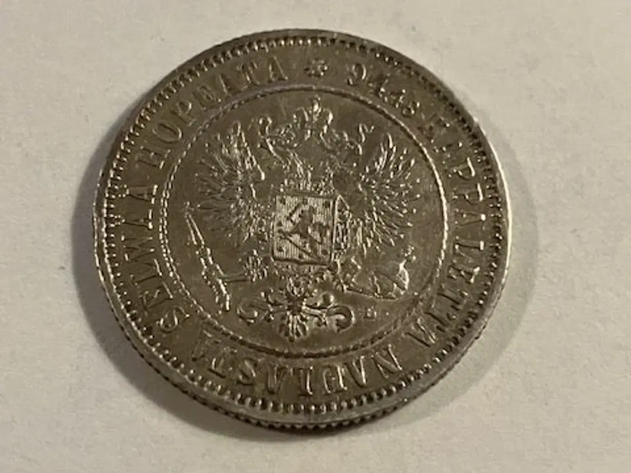 Billede 2 - 1 Markka 1890 Finland