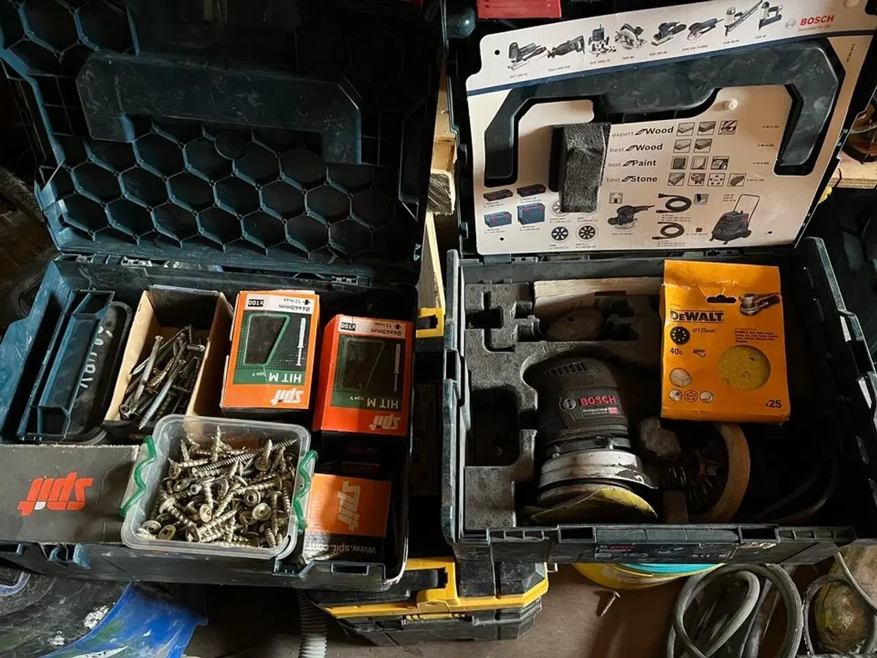 Billede 1 - Excentersliber BOSCH GEX125 + Ks. Med Skruer