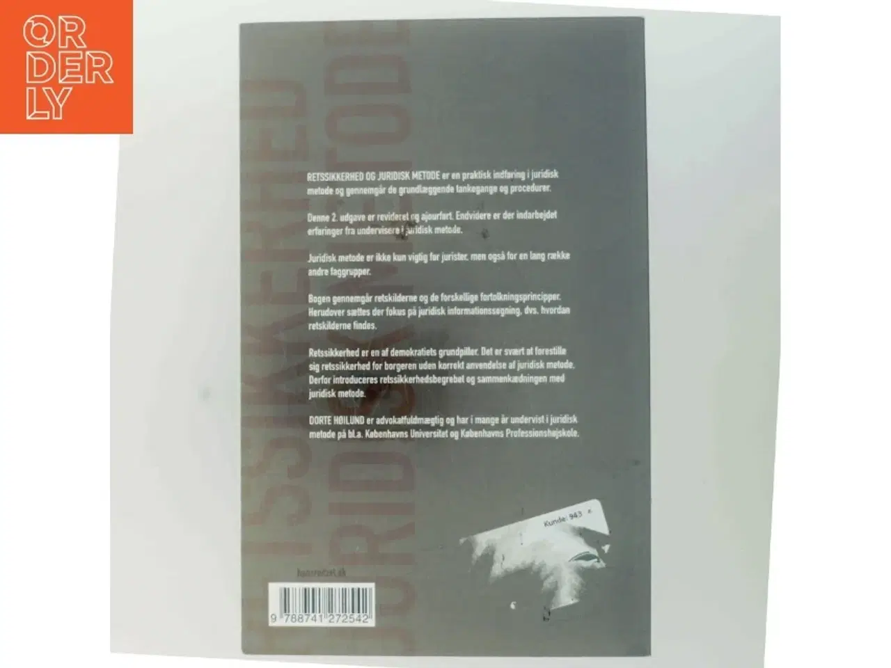 Billede 3 - Retssikkerhed og juridisk metode af Dorte Høilund (Bog)