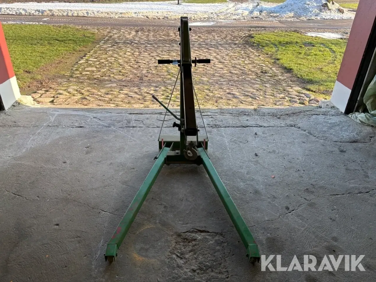 Billede 3 - Motorkran 1,5 tons