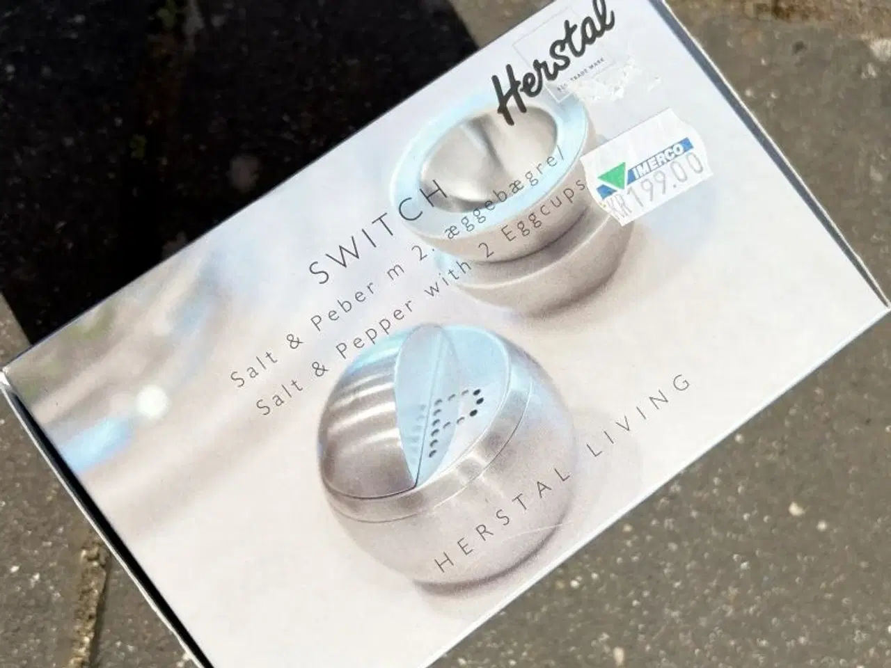 Billede 1 - Salt-og-peber-sæt og 2 æggebægre