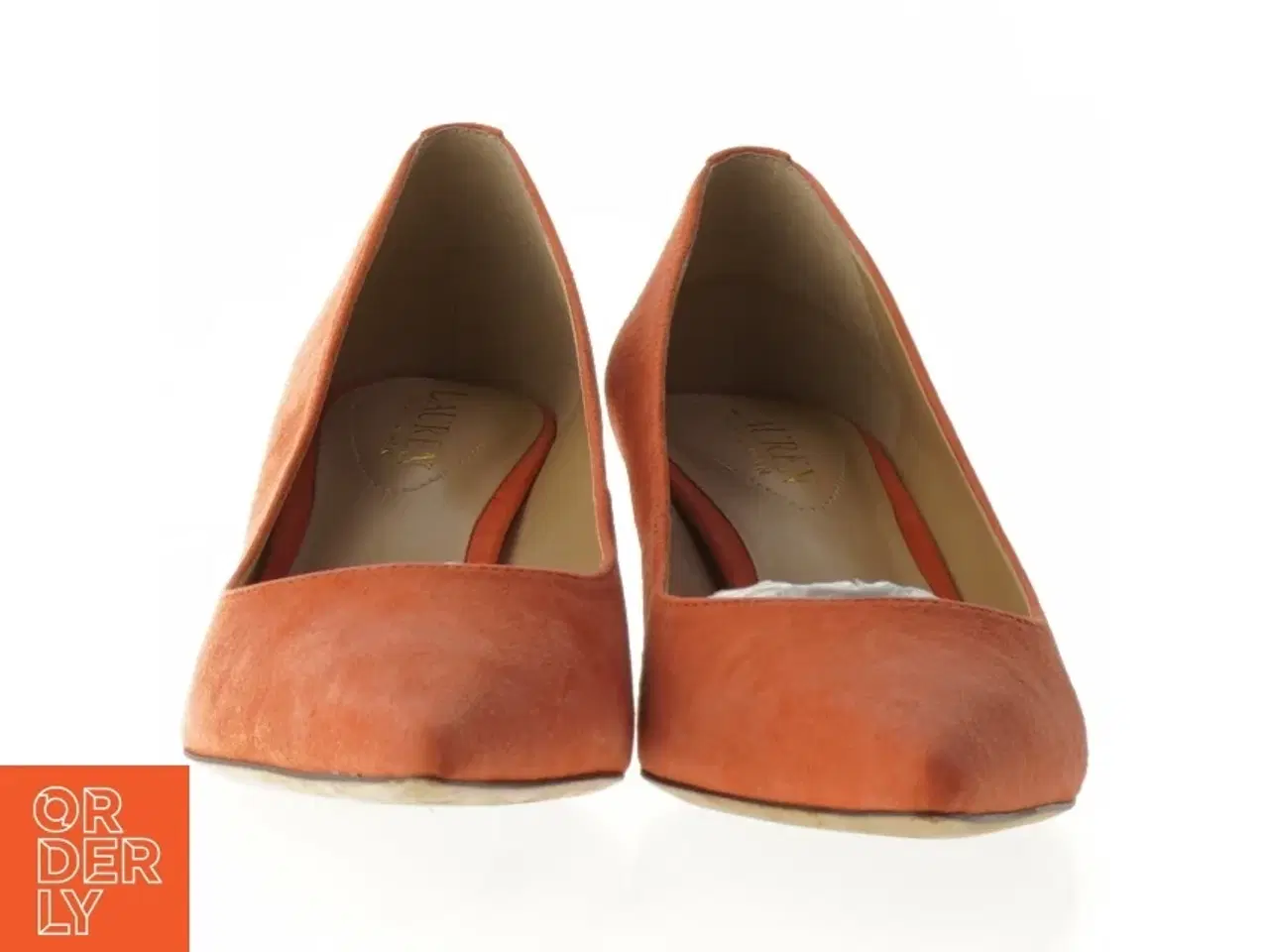 Billede 4 - Ralph Lauren orange stiletter fra Ralph Lauren (str. 37)