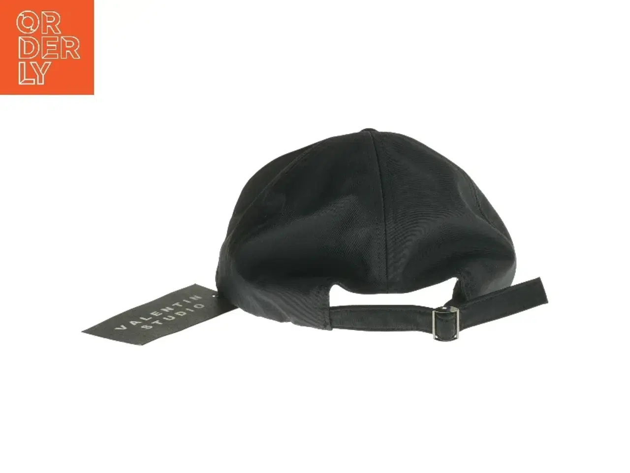 Billede 2 - Sort kasket med justerbar rem fra Valentin Studio (str. 20 cm)