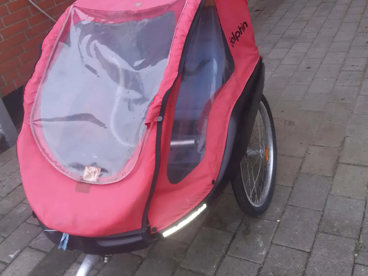 Billede 1 - Winther Dolphin cykelvogn / babyjogger