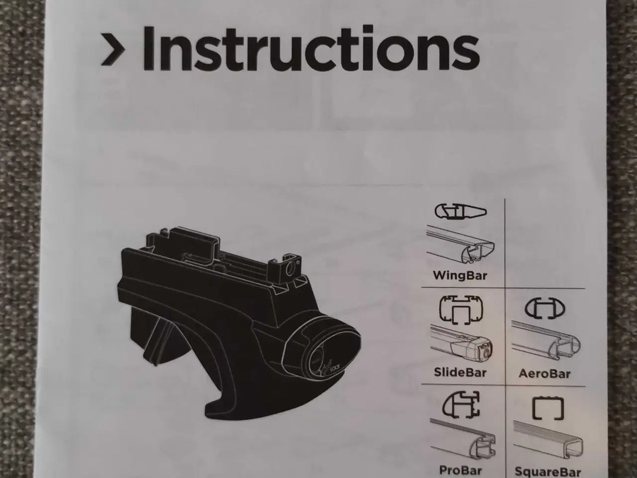 Billede 4 - Thule tagstænger 