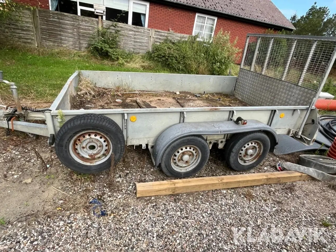 Billede 12 - Maskin trailer Ifor Williams uden indhold