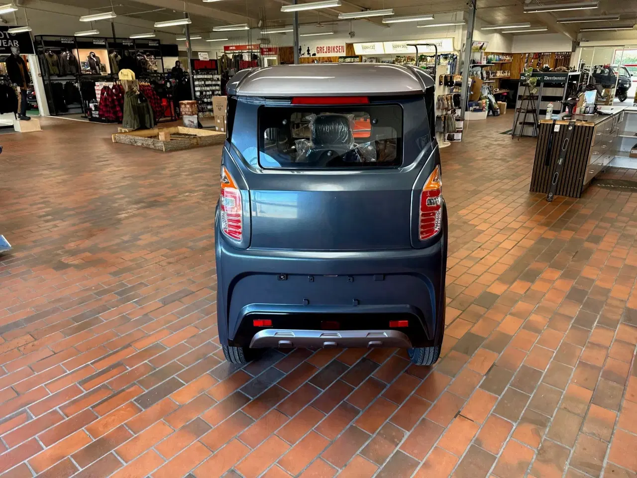 Billede 5 - BOMA X2 Kabinescooter Metalgrå