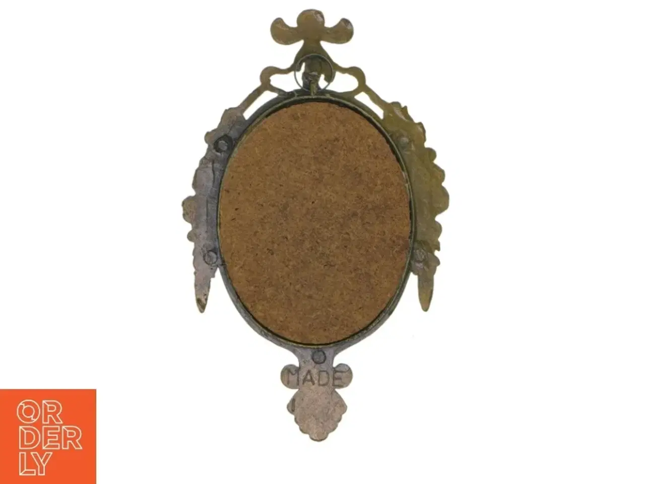 Billede 2 - Dekorativ ramme i messing (str. 16,5 cm)