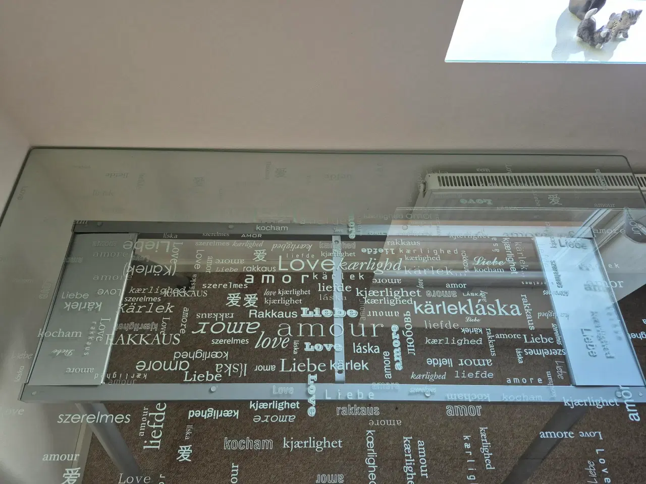 Billede 2 - Glas skrivebord