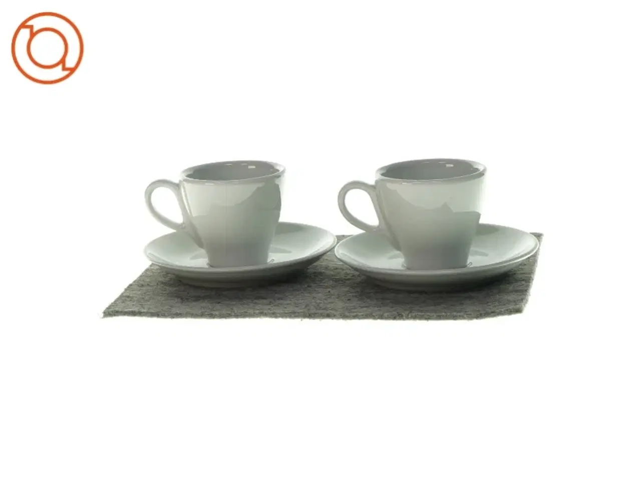 Billede 2 - Espressokopper med underkopper (str. 13 og 7x7cm)