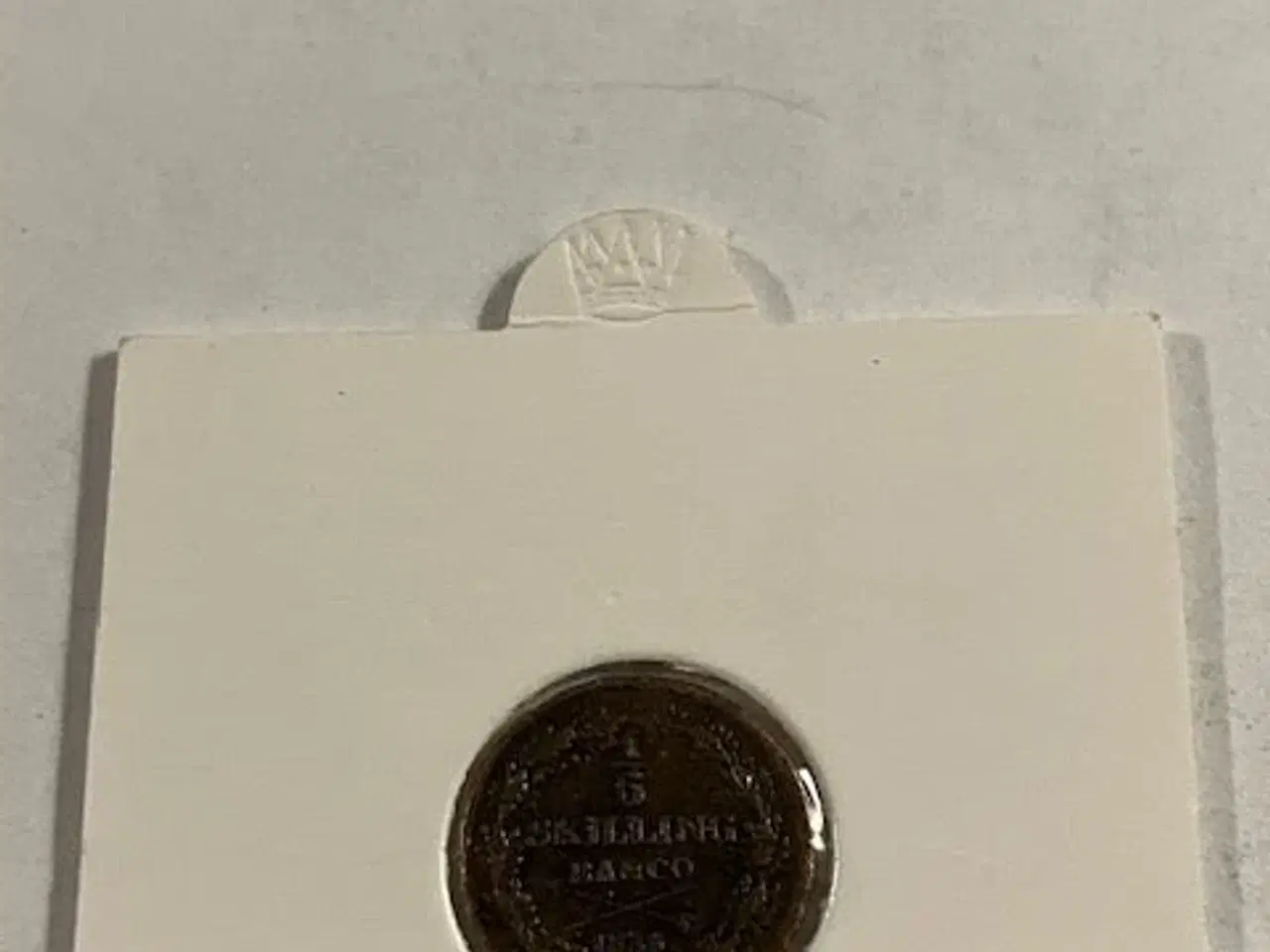 Billede 1 - 1/6 Skilling 1835 Sweden