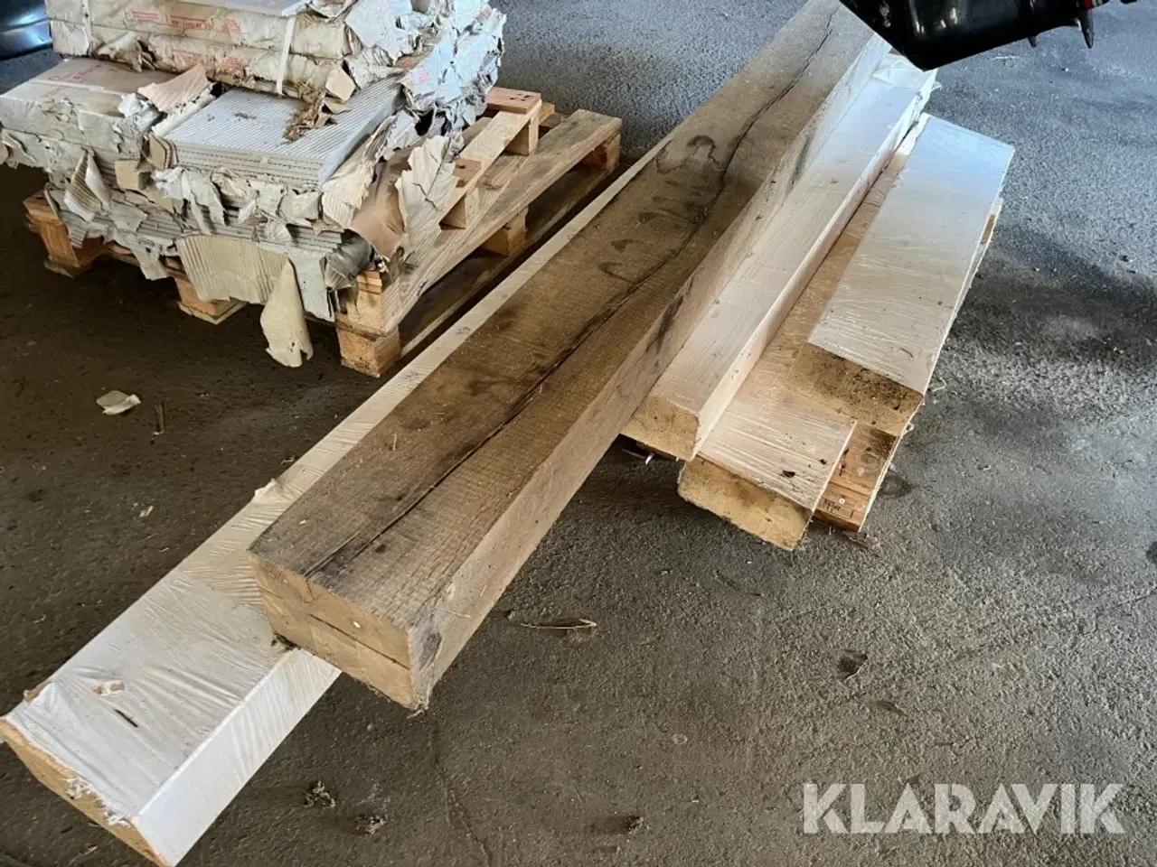 Billede 1 - Limtræsbjælker/egetræbjælke 7 styk