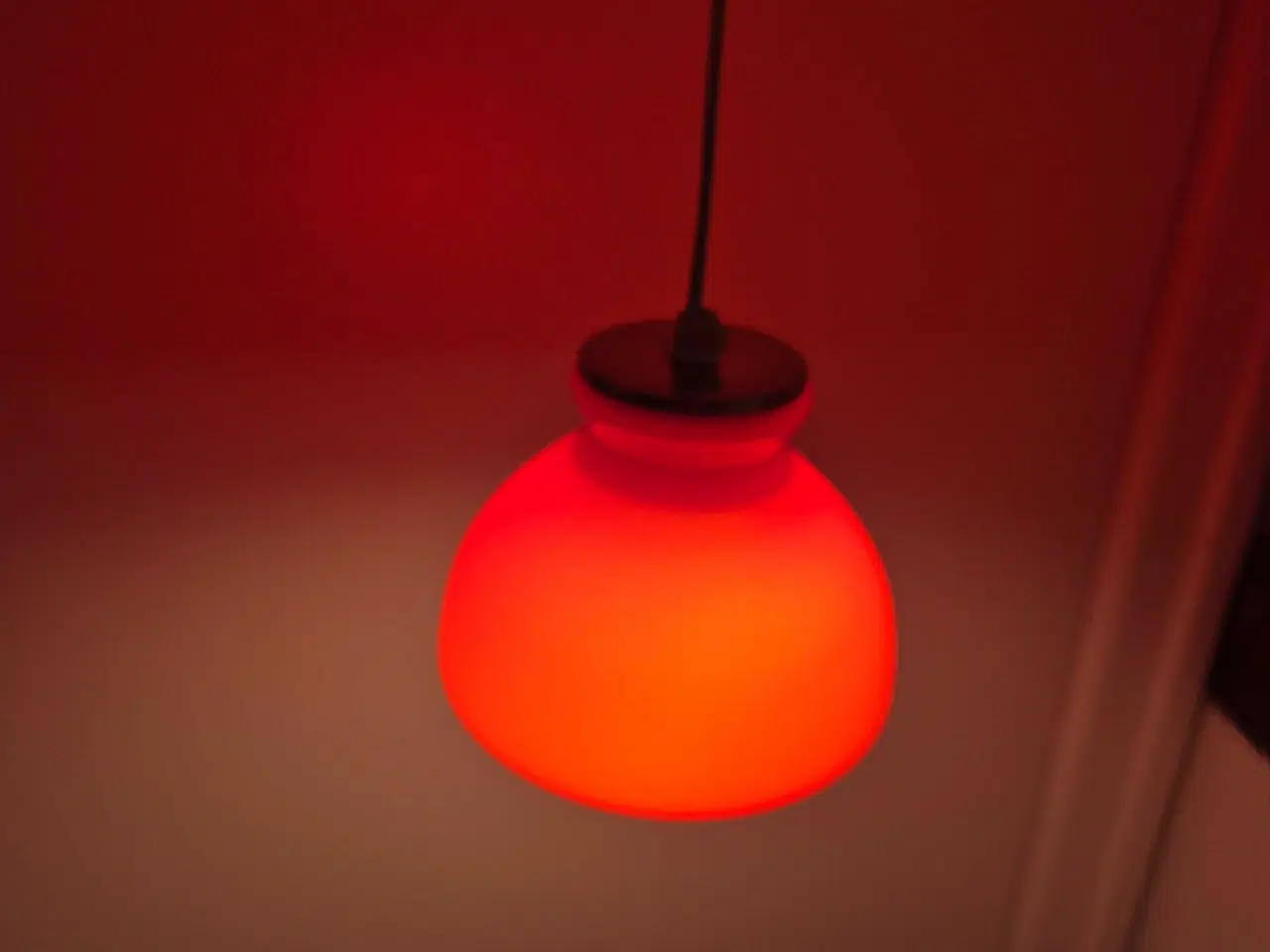 Billede 6 - Klassisk væglampe fra Holmegaard 