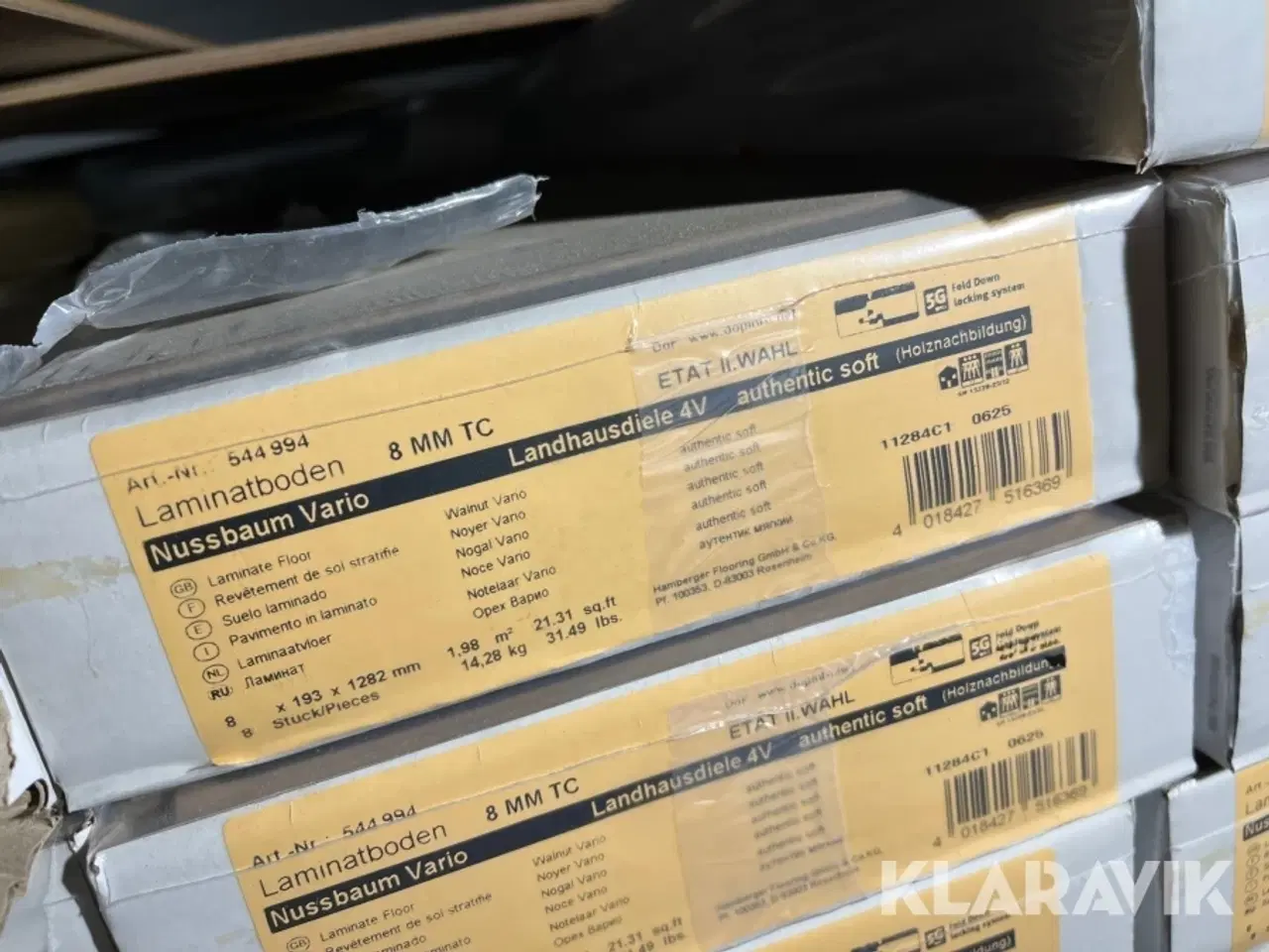 Billede 4 - Laminat gulv HARO Wallnut vario 99 m2