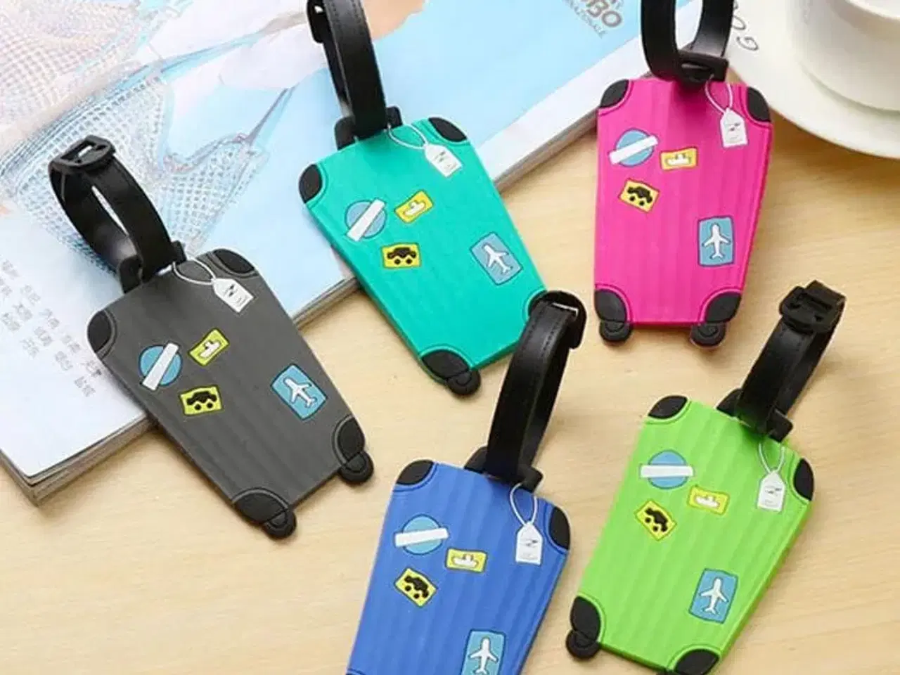 Billede 5 - Kuffertmærker - Find hurtigt din baggage