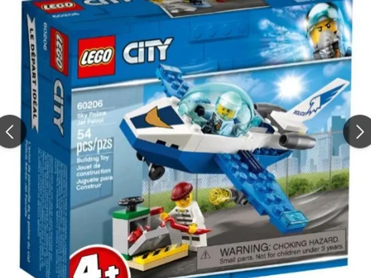 Billede 1 - LEGO City Luftpolitiets patrulje-jetfly 60206