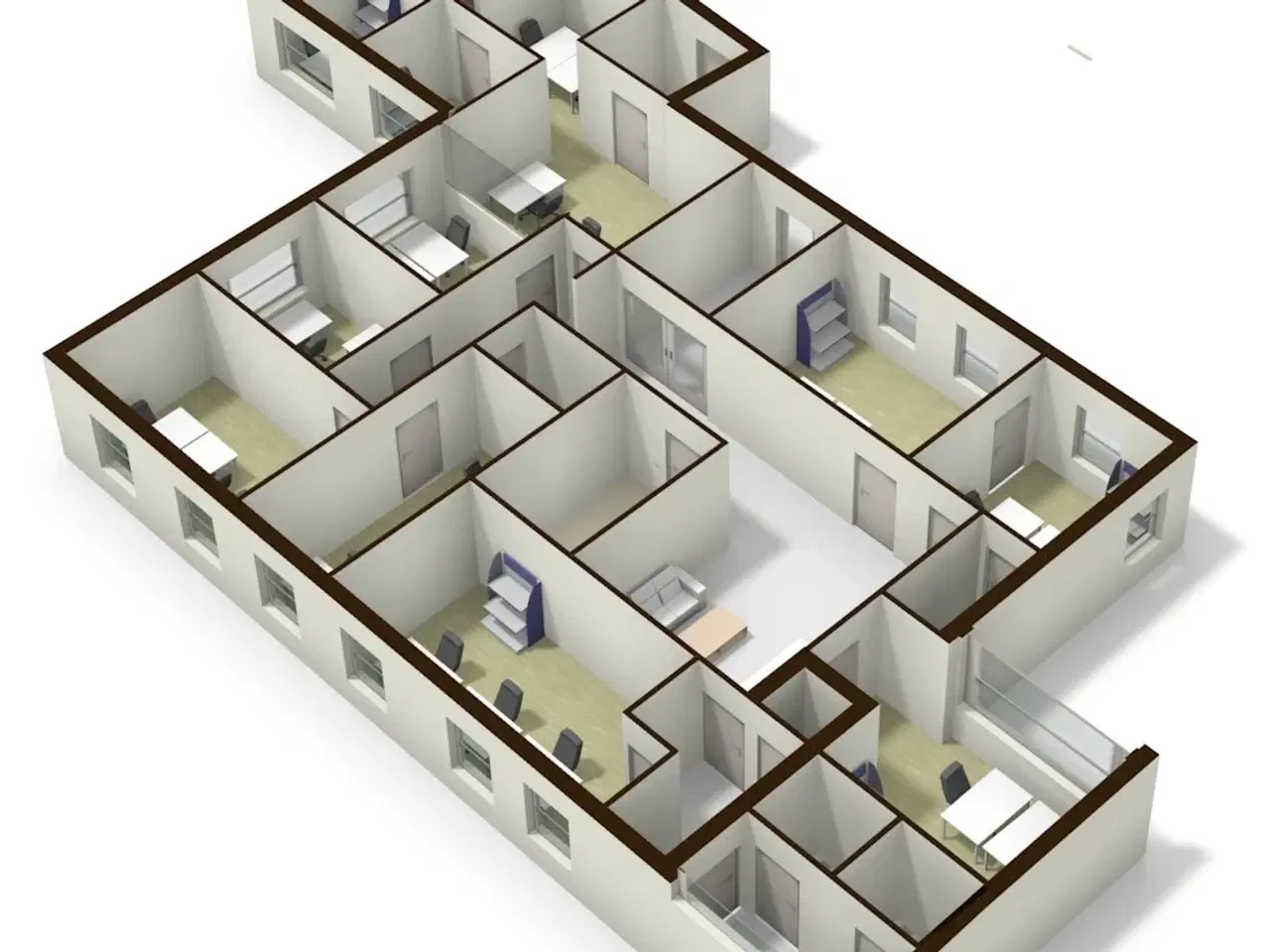 Billede 35 - Kontorfællesskab i det centrale Odense