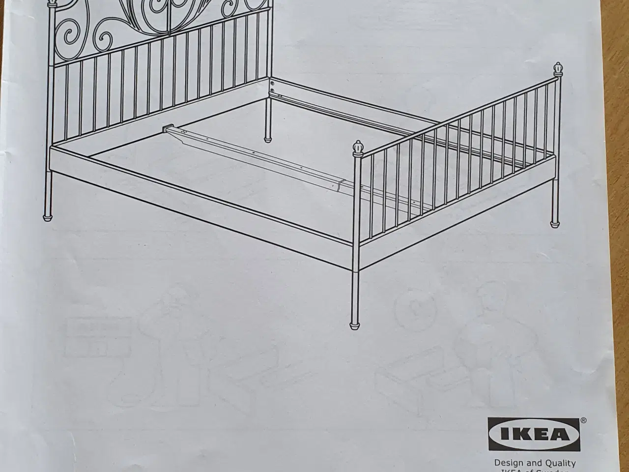 Billede 1 - Ikea seng Leirvik