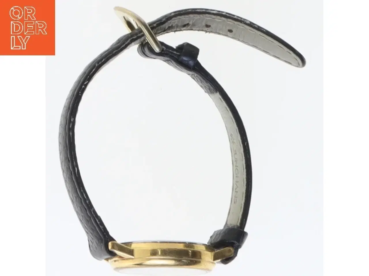 Billede 2 - Herreur med læderrem fra Junghans (str. 25 mm)