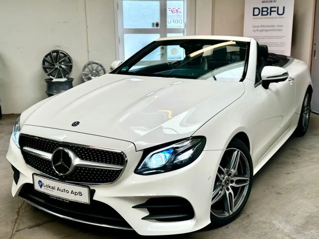 Billede 3 - Mercedes E220 d 2,0 AMG Line Cabriolet aut.