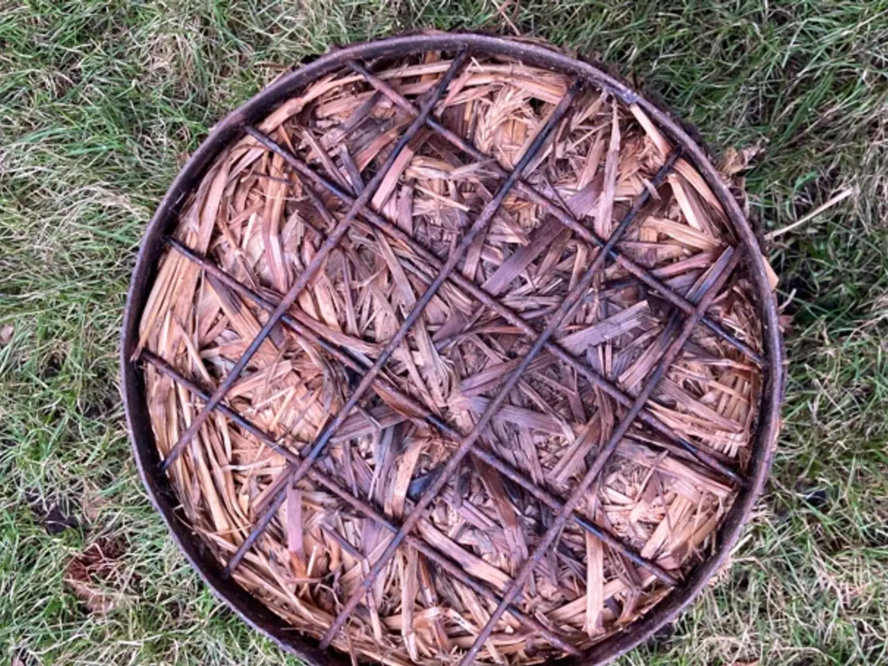 Billede 4 - Vinballon i kurv