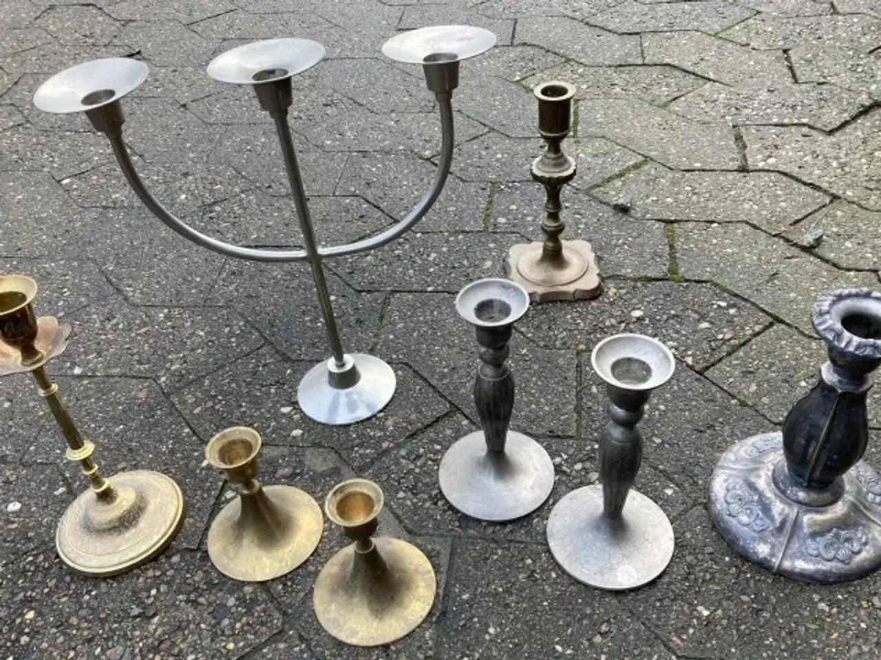 Billede 1 - Samling af stager – fra 9 – 27 cm i højden 