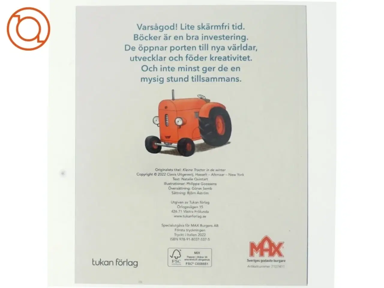 Billede 3 - Lilla Traktoren och vintern