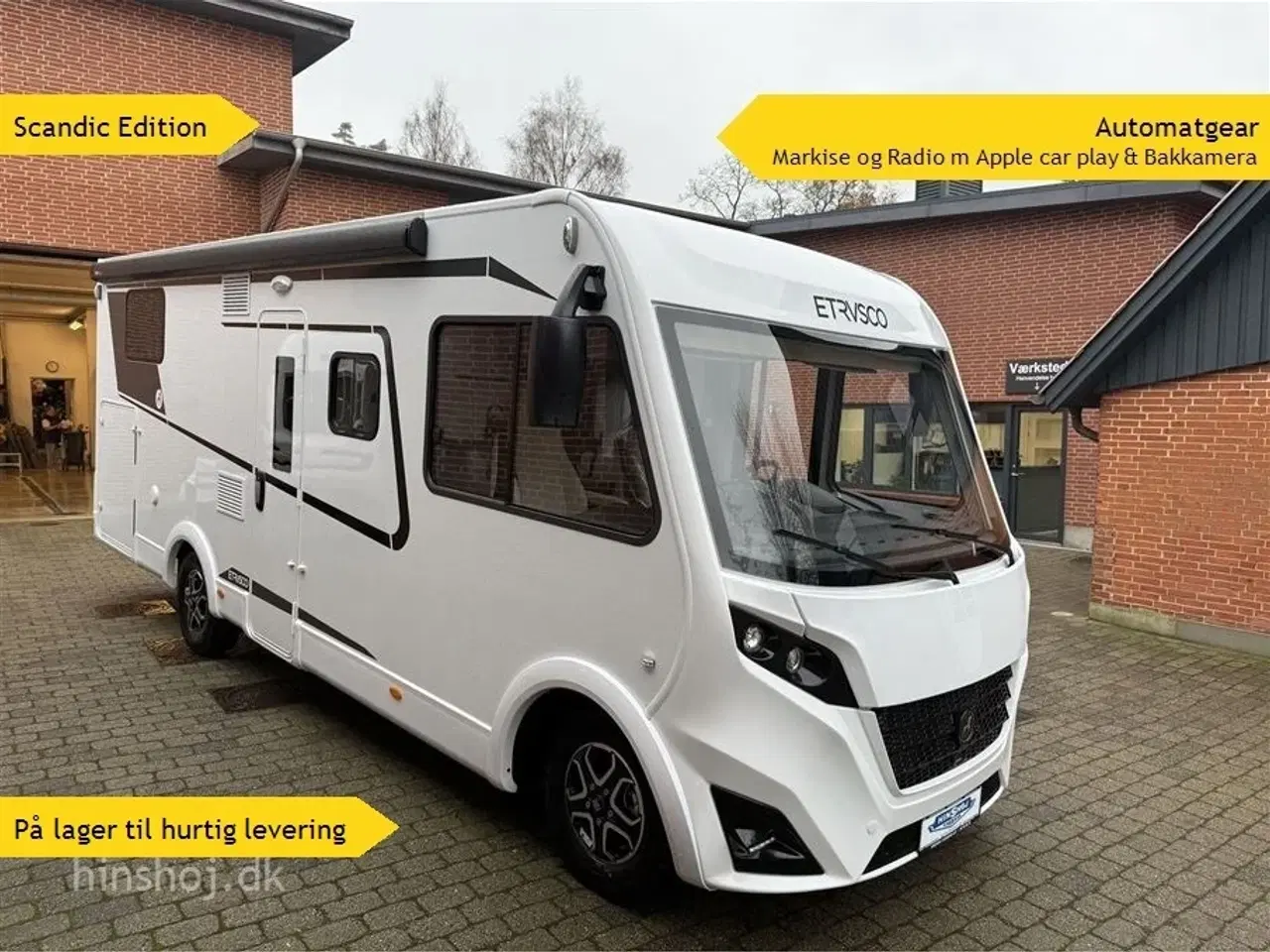 Billede 1 - 2026 - Etrusco I 7400 SBC Scandic Edition   Etrusco I 7400 SBC Scandic edition 2026 fra Hinshøj Caravan