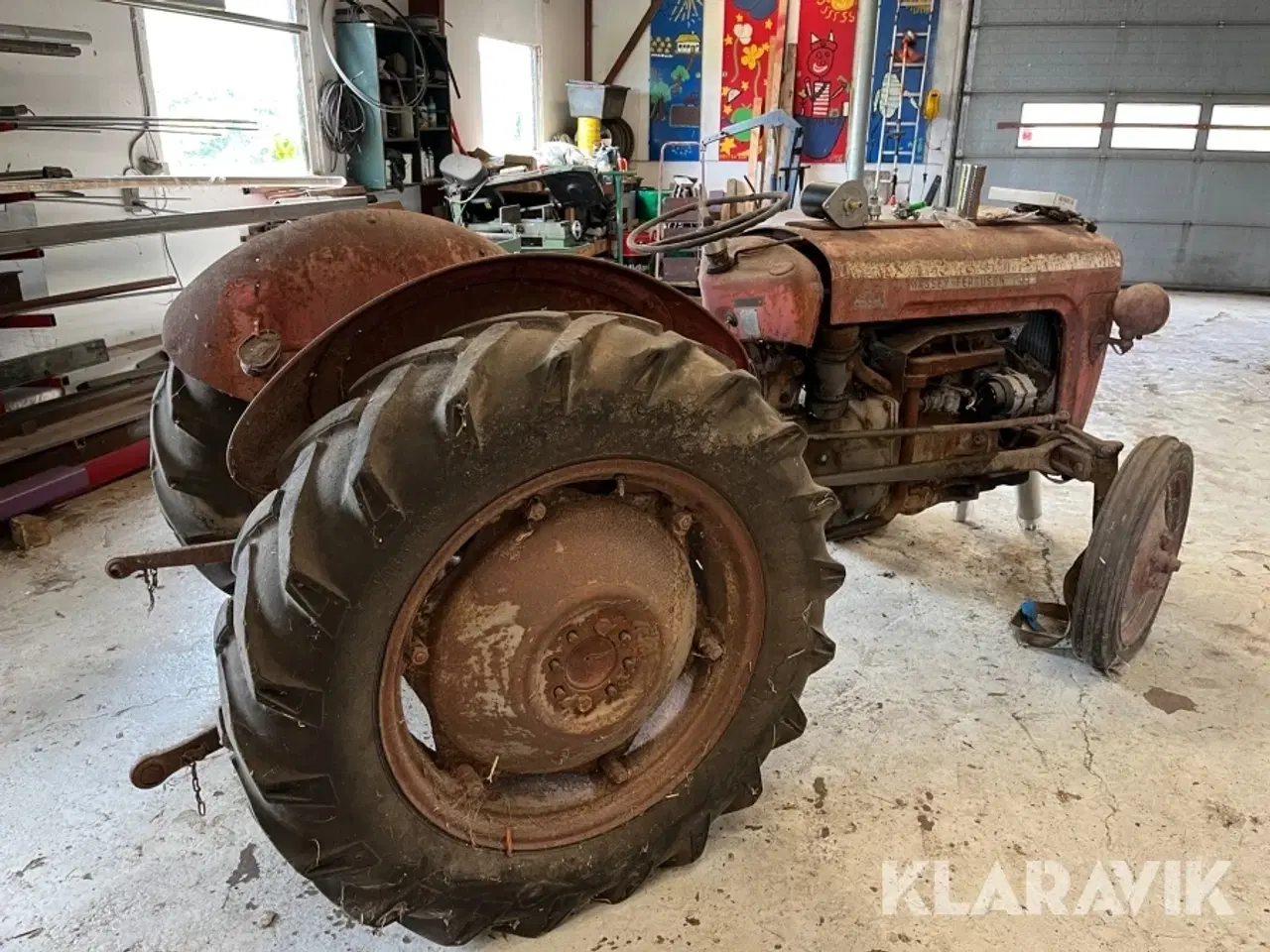 Billede 3 - Traktor veteran Massey Ferguson 35