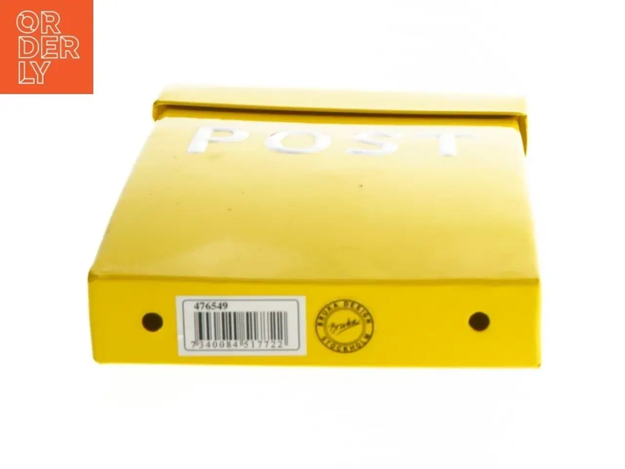 Billede 2 - Bruka design postkasse i metal (str. 24x17 cm)