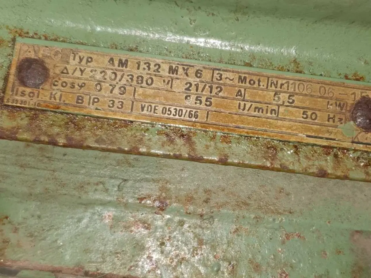 Billede 2 - El motor, stor 5,5kw