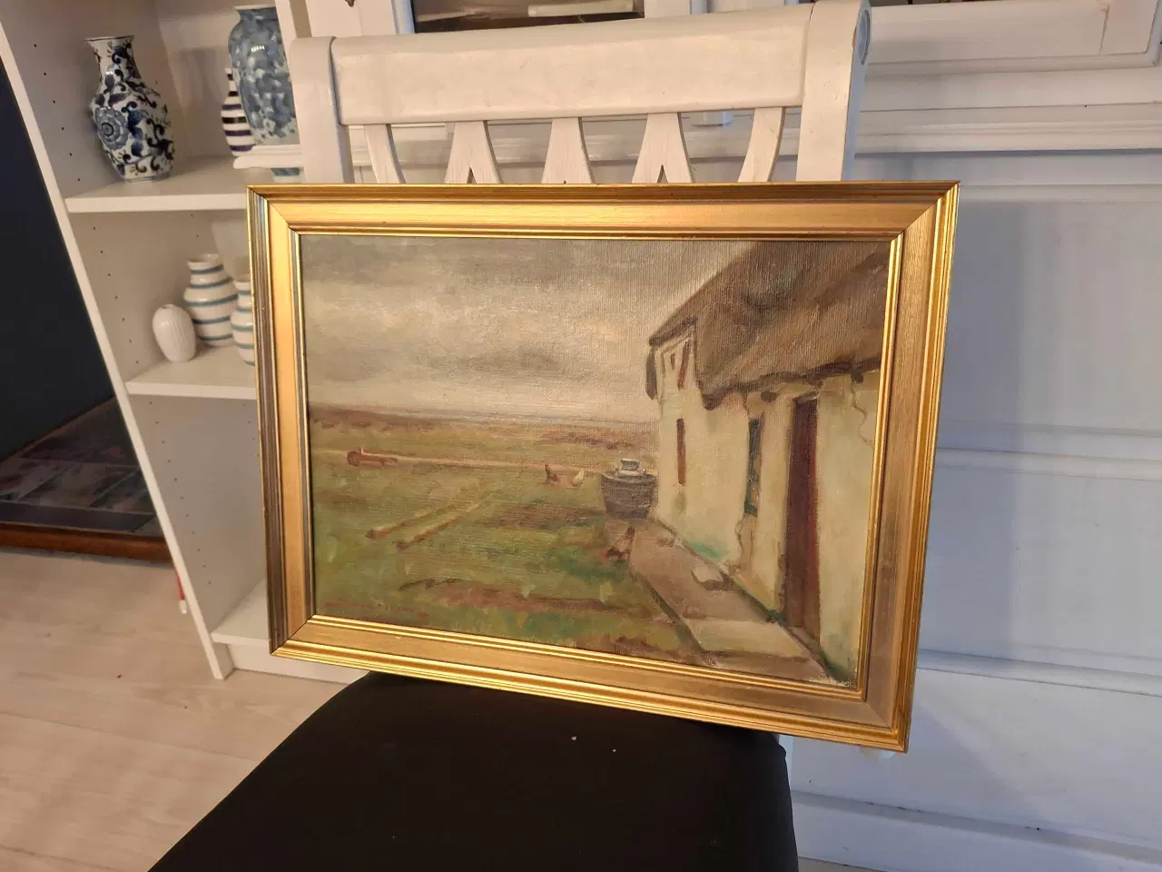 Billede 1 - Svend Høgh oliemaleri