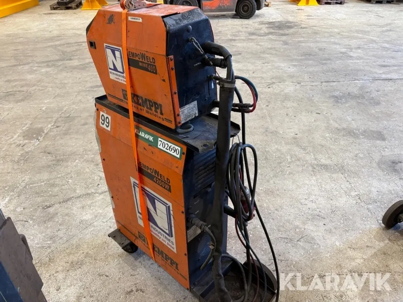 Billede 4 - Svejsemaskine Kemppi Kempoweld wire 400 og 4200W