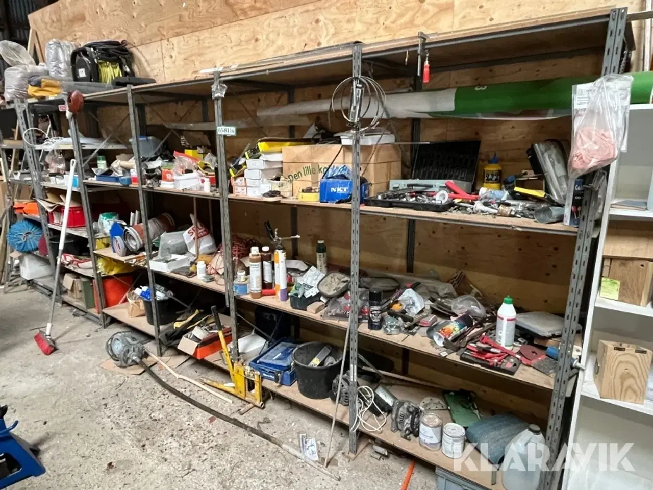 Billede 1 - Reol system med tilbehør.