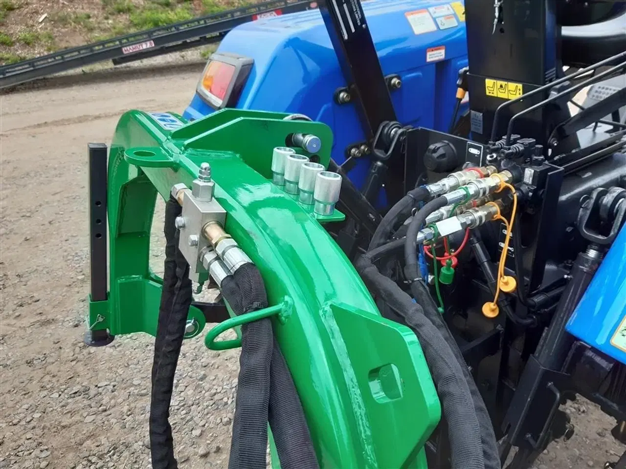 Billede 9 - DK-TEC slagleklipper  240 svær model
