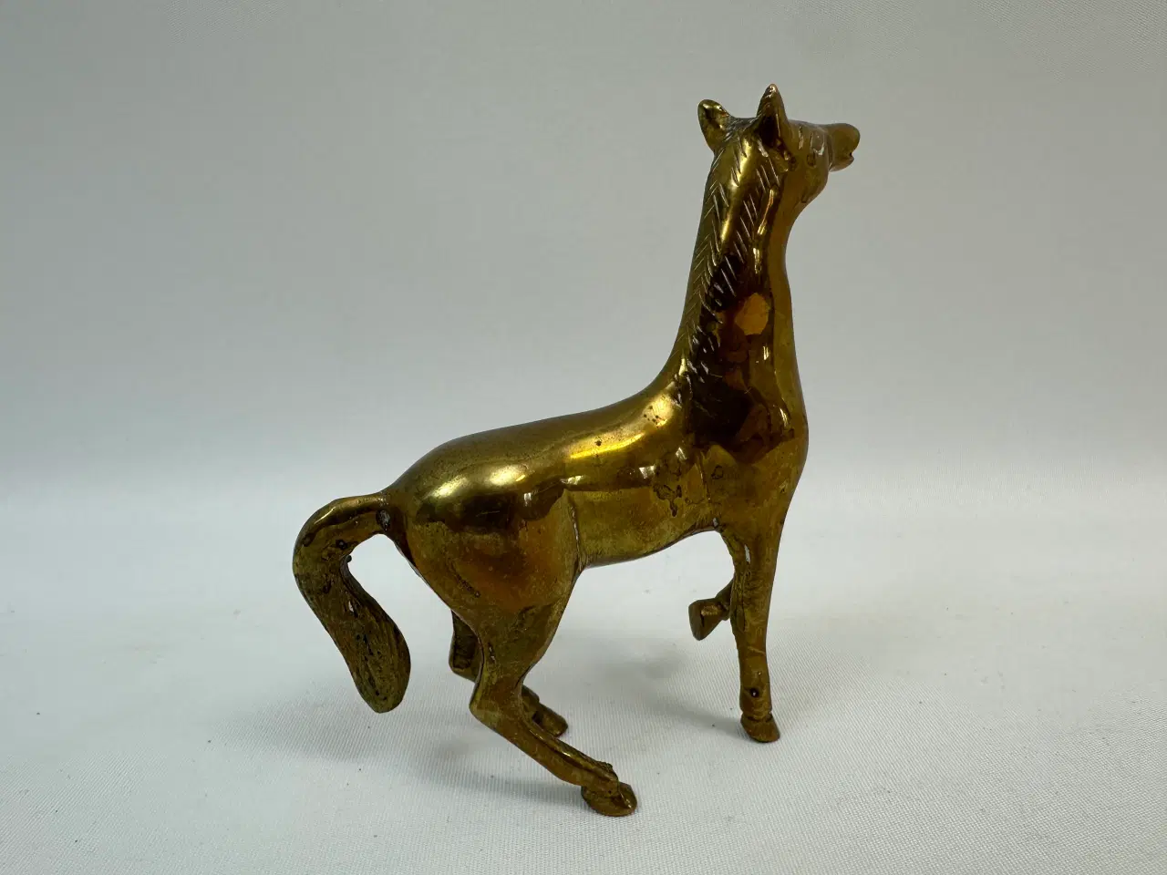 Billede 6 - Lille vintage messing hest