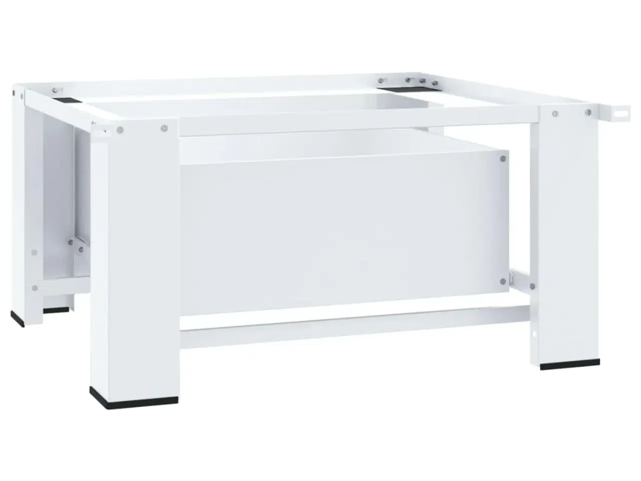 Billede 7 - Vaskemaskinepiedestal med skuffe hvid