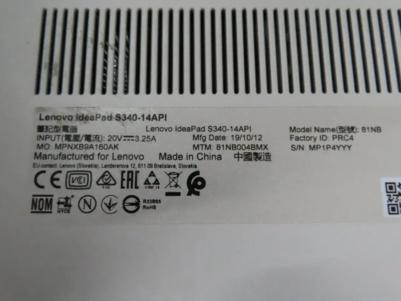 Billede 3 - Bærbar LENOVO IDEAPAD S340